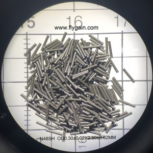 Tillverkarens kundanpassade Precision neodymiummikro magnet